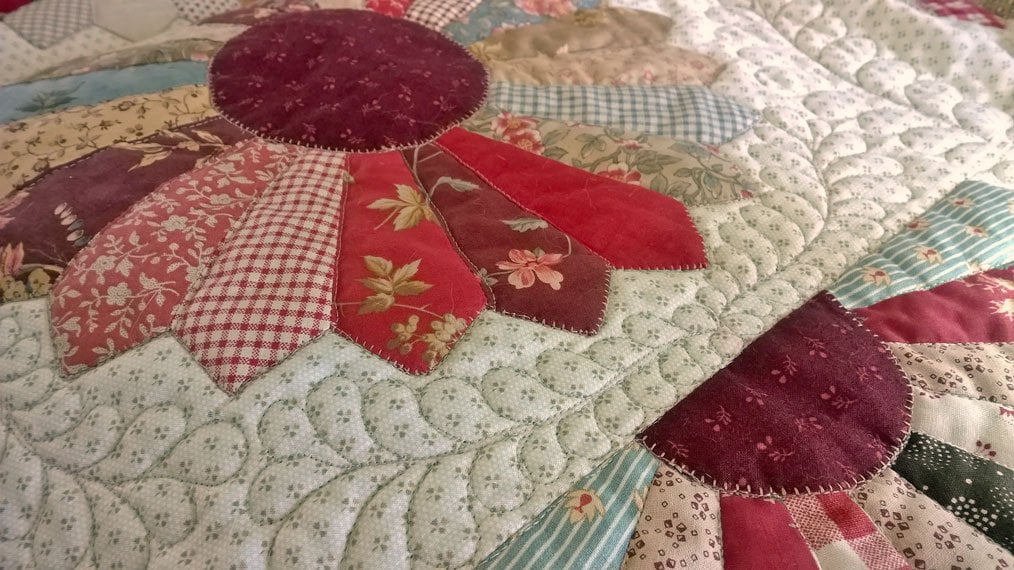 Rode datum instinct deze Terug naar m'n eerste quilt - Quiltersgilde