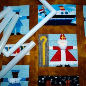 Sint en zijn Pieten vragen om nog een beetje Quilting Time!