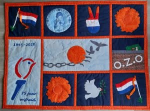 quilt 75 jaar bevrijding