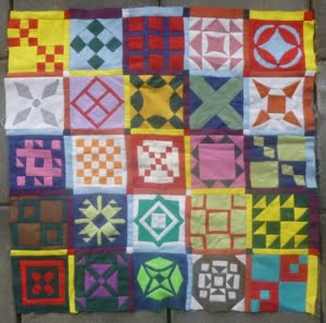 Dear Jane Sampler Quilt Rianne Doller