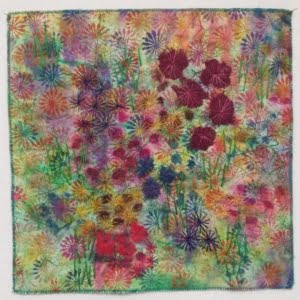 voorbeeld art quilt Garden