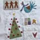 Kerstquilt The SantaTheTreeTheTurkeyAndMe