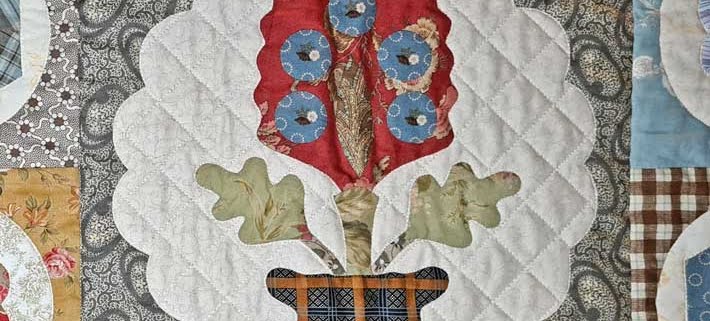 AntiqueSampler-Midden blok van een boom
