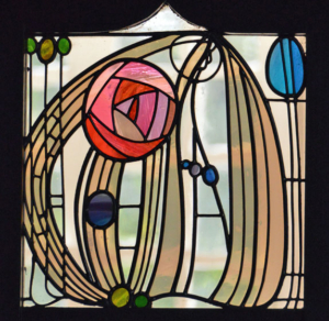 Charles Rennie Mackintosh - stained glass rose