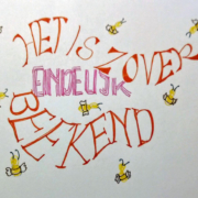 Ontwerp Josee Kool - Beekend lettering