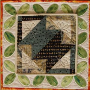 Bloemen kalender quilt november